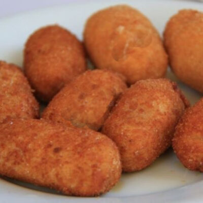 CROQUETAS DE POLLO ASADO CASERAS